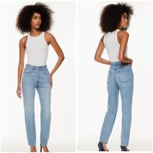 Aritzia Denim Forum The Boyfriend High Rise Loose Jean Size 25